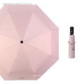 Windproof Stock Travel 3 Fold Umbrella with Anti UV